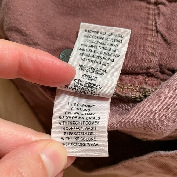 Free People Exposed Button Fly Distressed Jean Denim Shorts 27 - Picture 7 of 8